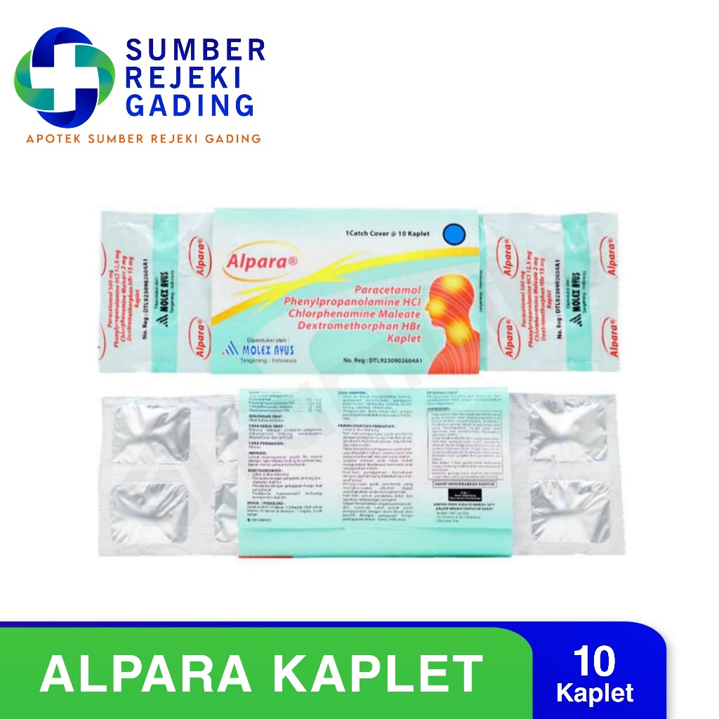 Alpara Kaplet 1 Strip 10 Kaplet