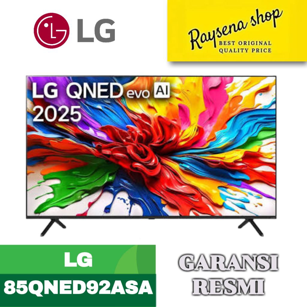 LG 85QNED92 /
85ONED92ASA MINI LED 4K SMART TV

WEB OS 85 inch 2025 series