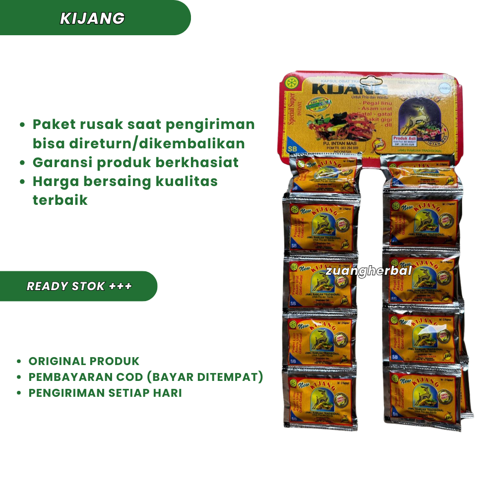 Kapsul Herbal Kijang Original 100%
