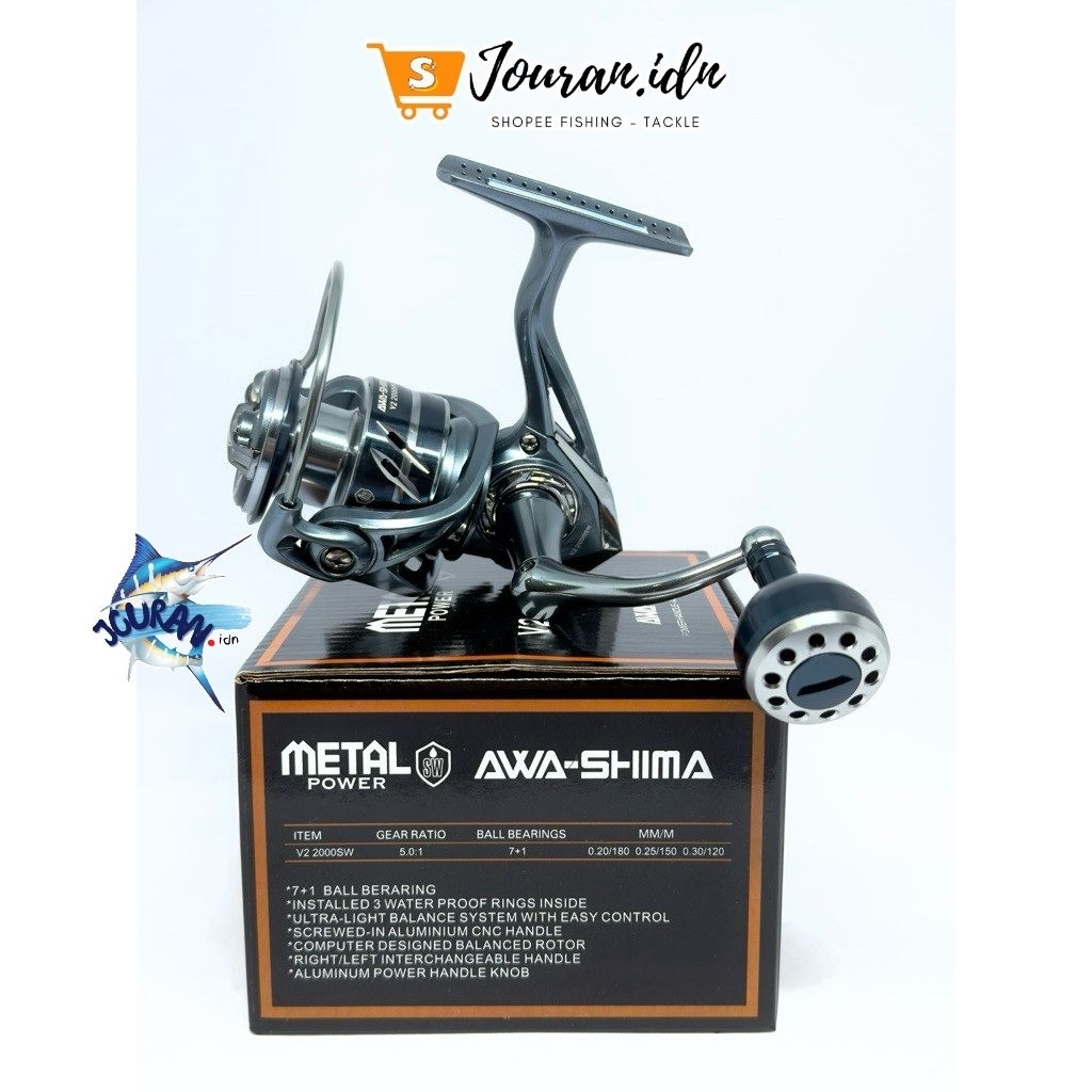 Reel AWASHIMA Metal Power