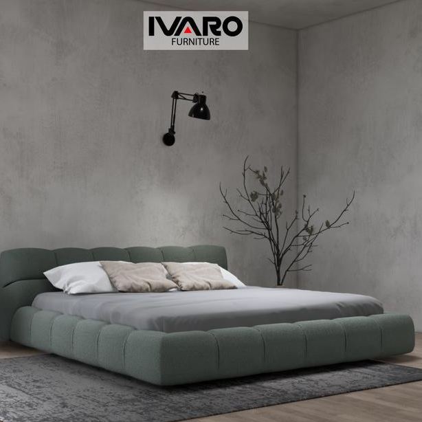IVARO ADORE Full Set Divan Sandaran/Matras/SpringBed/Tidur/Plus Top - 100, Divan Sandaran
