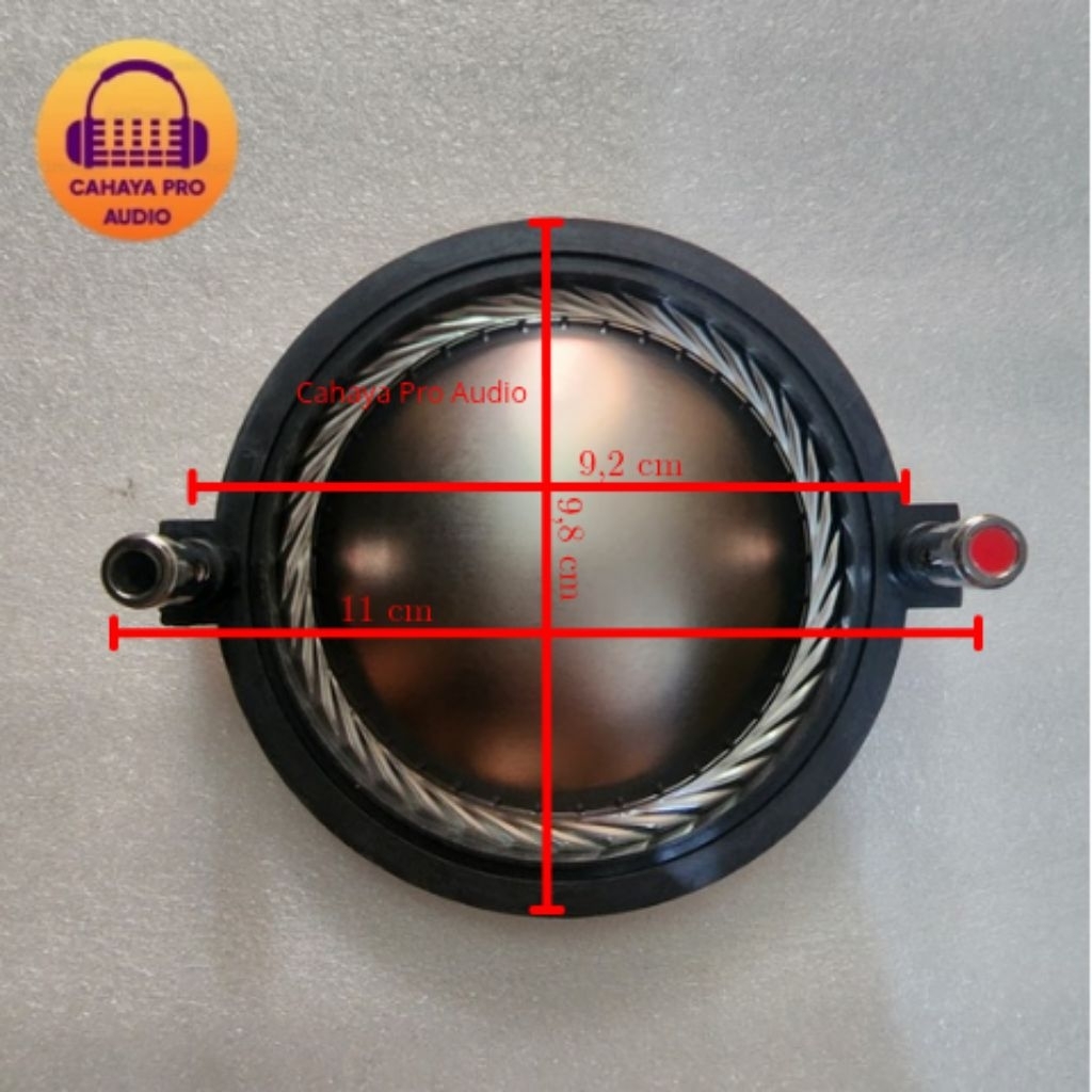 Spool Driver Tweeter Magnet Neodymium Neo 3 Inch 75 mm 744  Cocok Untuk Tweeter Magnet Neodymium 3 I