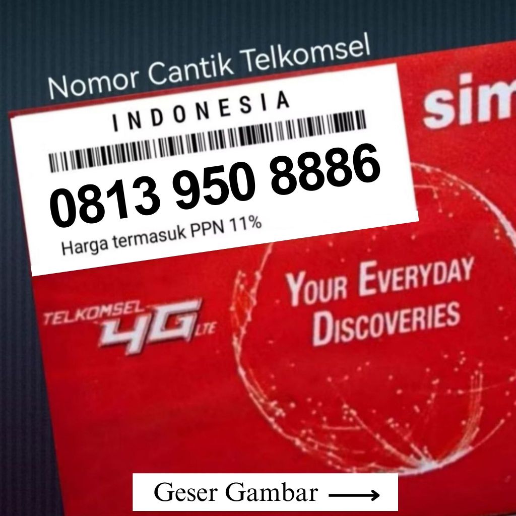 NOMOR CANTIK TELKOMSEL KARTU AS TRIPLE 777 MURAH