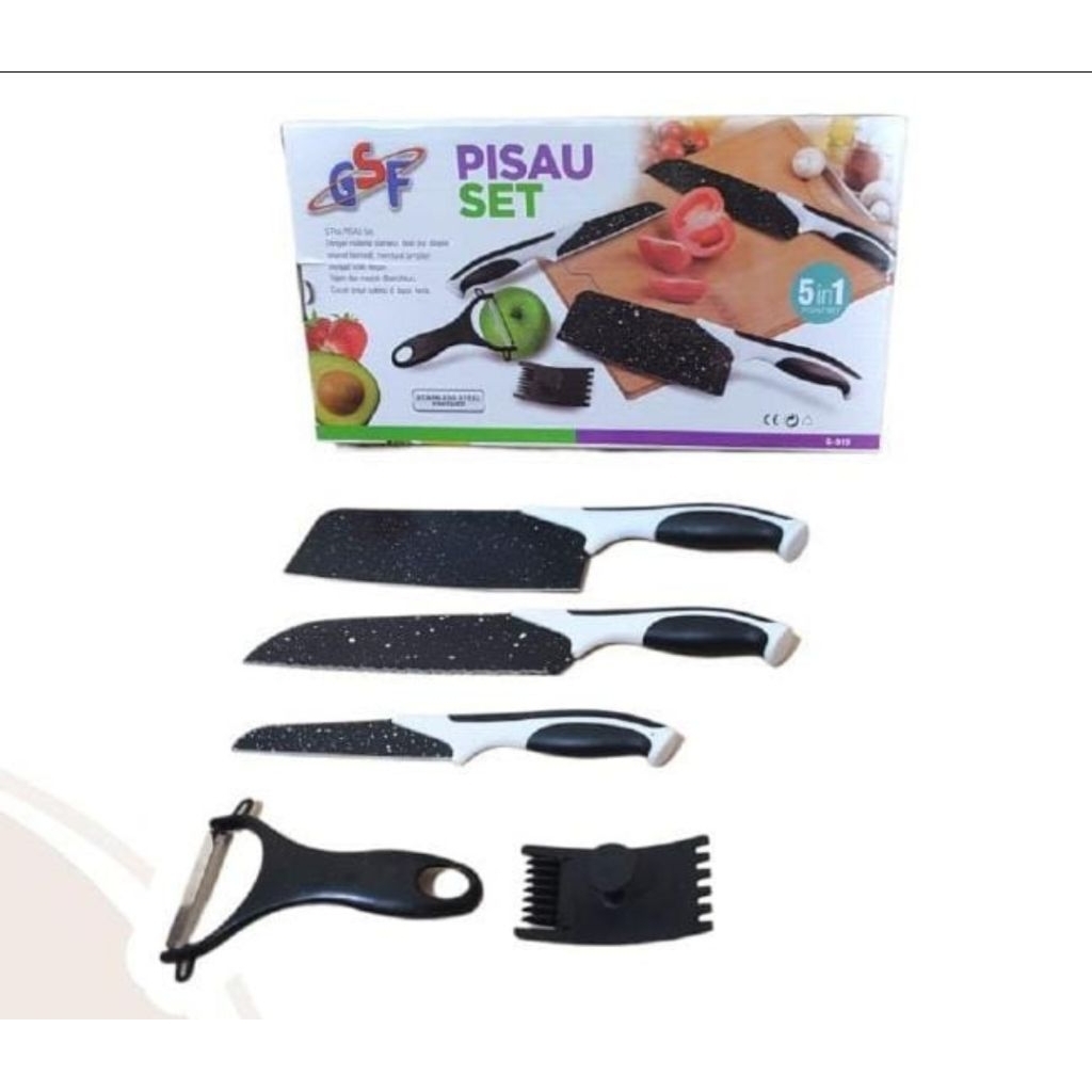 [COD] pisau set gsf 6in 1