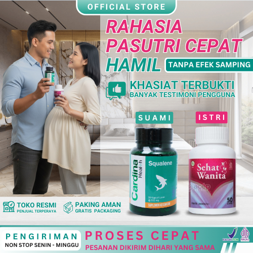 Obat Promil Program Hamil Suami Istri Untuk Kesuburan Pria Wanita Penyubur kandungan dan Penyubur Pe