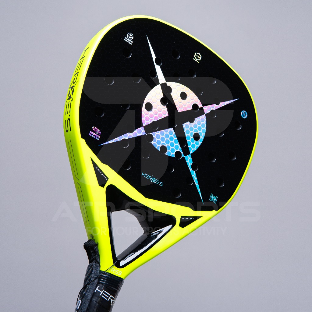 Raket Padel Padel Racket Heroes RS3 Padel - 360 Gram 360Gram 360 Gr