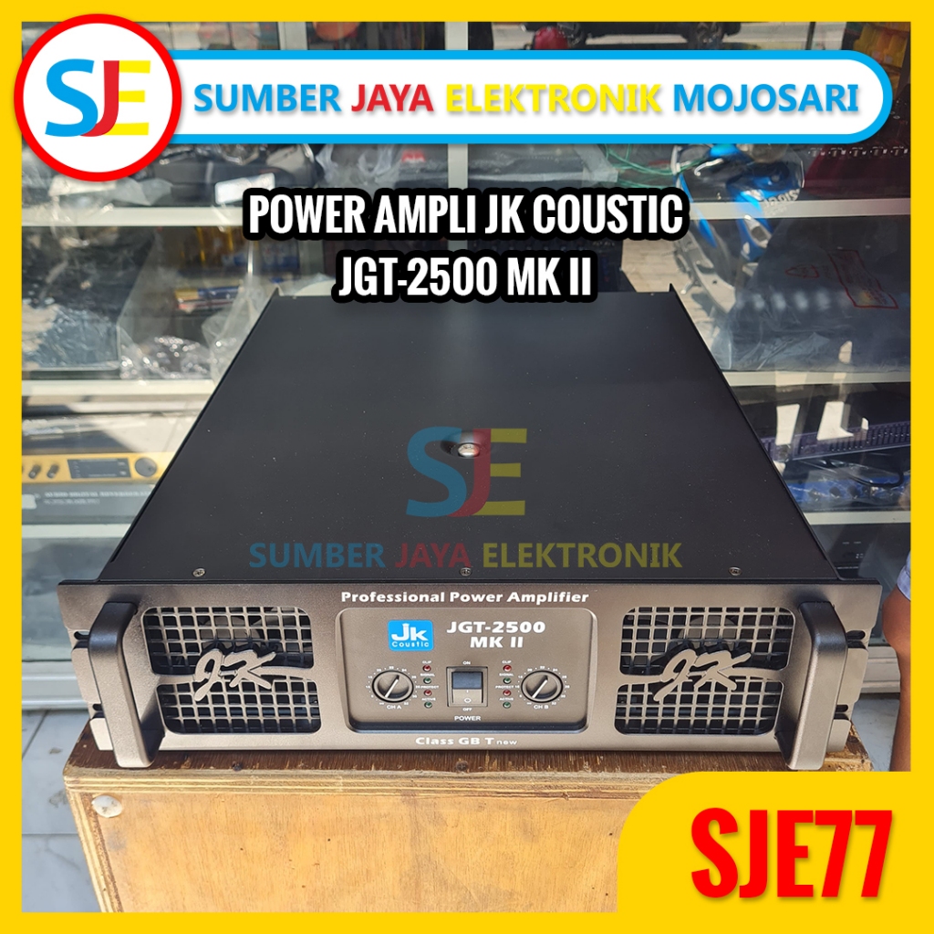 Power Amplifier JK JGT-2500 MK II Professional Amplifier JK-Coustic