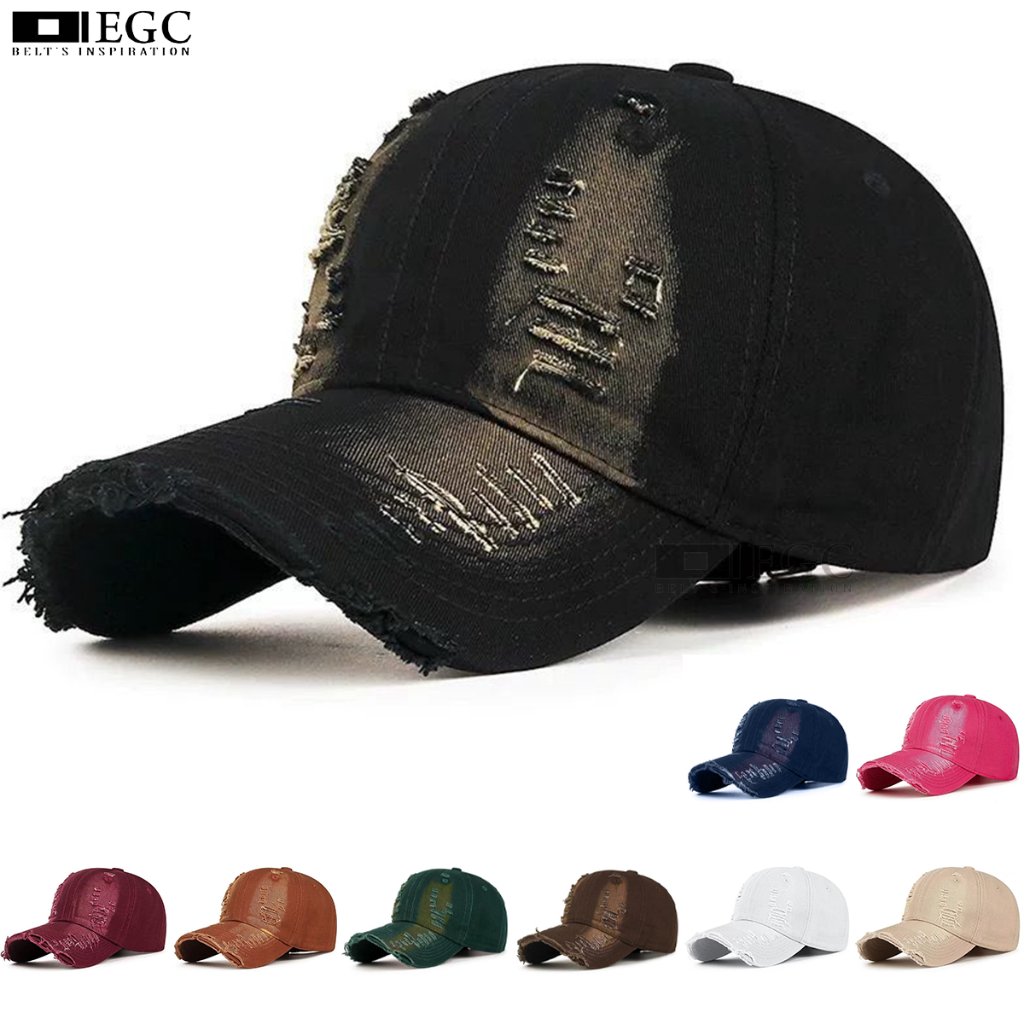 TOPI BASEBALL ROBEK GRADASI / TOPI PRIA DAN WANITA CASUAL/ TOPI BASEBALL DENIM - TPI-235