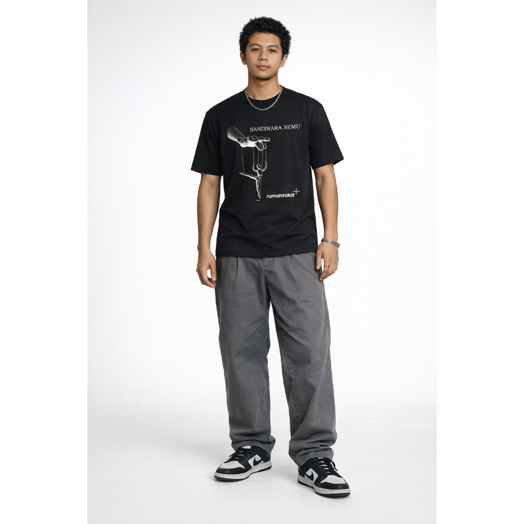 T-shirt RUMAHSAKIT- SANDIWARA SEMU| Kaos Pria | Kaos band | Kaos distro | Neophyte_Club