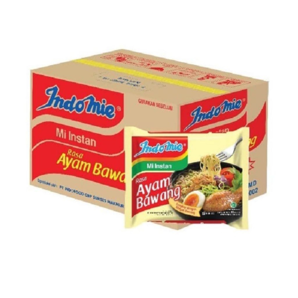 1 dus isi 40 pcs Indomie rasa ayam bawang/soto Lamongan/ mie soto harga murah grosir sembako bandung