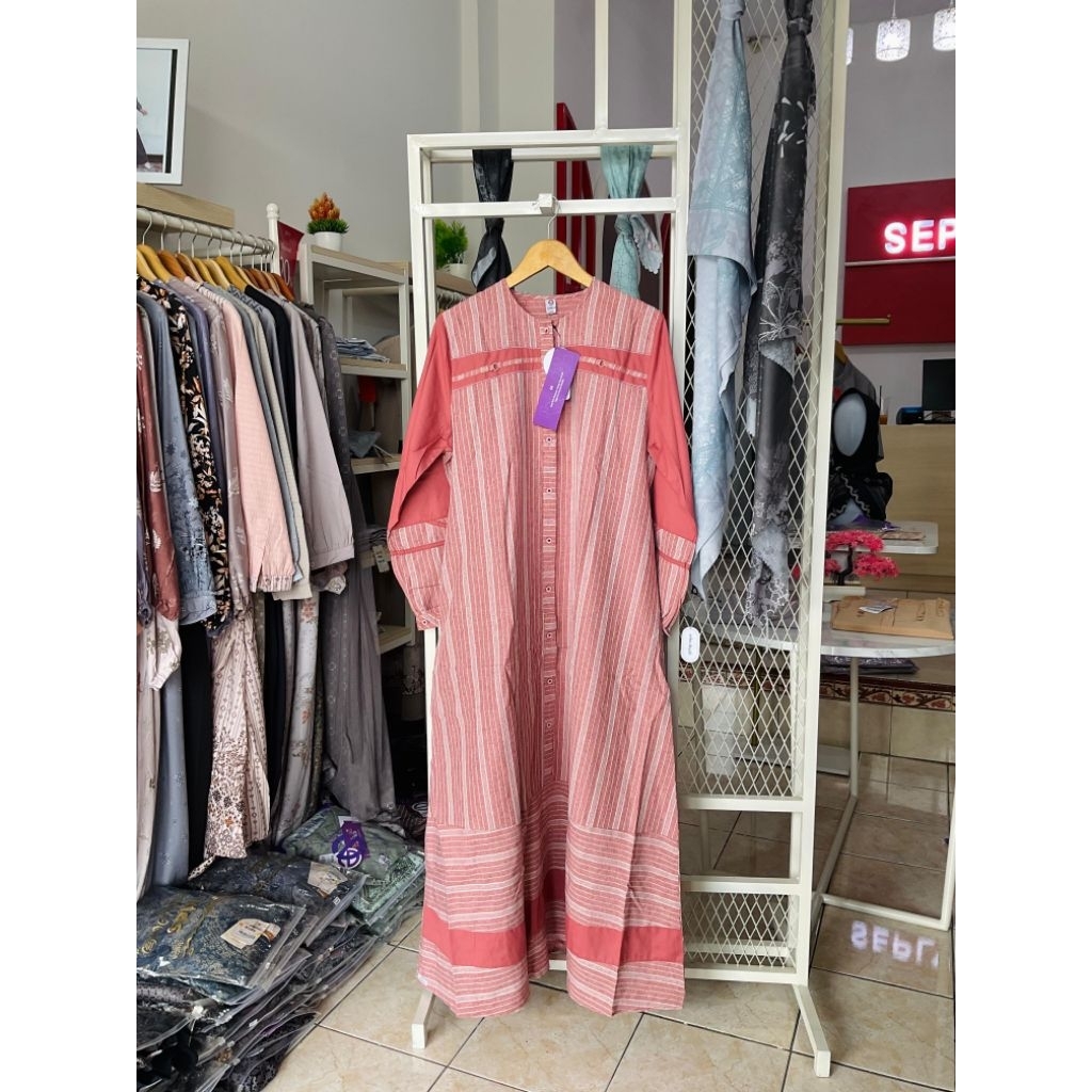 ETHICA GAMIS TERBARU RAINAMI 29 CORAL RED_GAMIS ETHICA DISKON TERMURAH_GAMIS ETHICA TERBARU_GAMIS ET