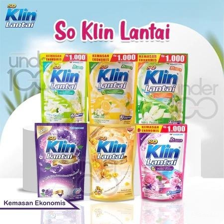 Soklin Lantai Pouch Eceran Soklin pembersih lantai