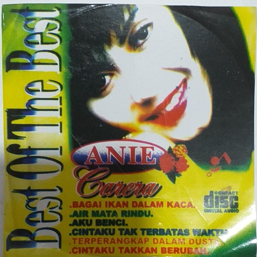 Kaset CD Anie Carera Best of the Best Lagu Indo Pop Kaset Mobil