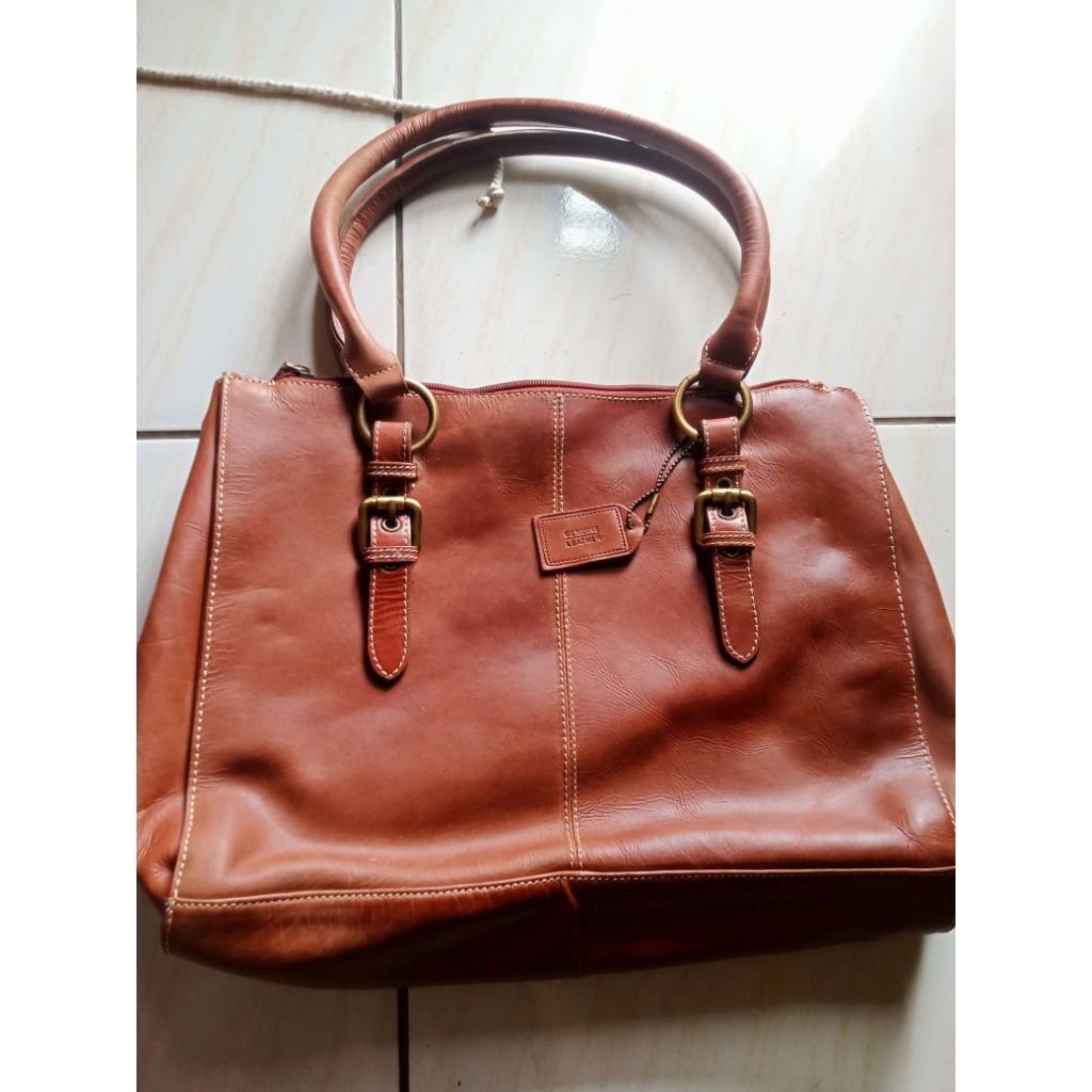 preloved tas kulit asli