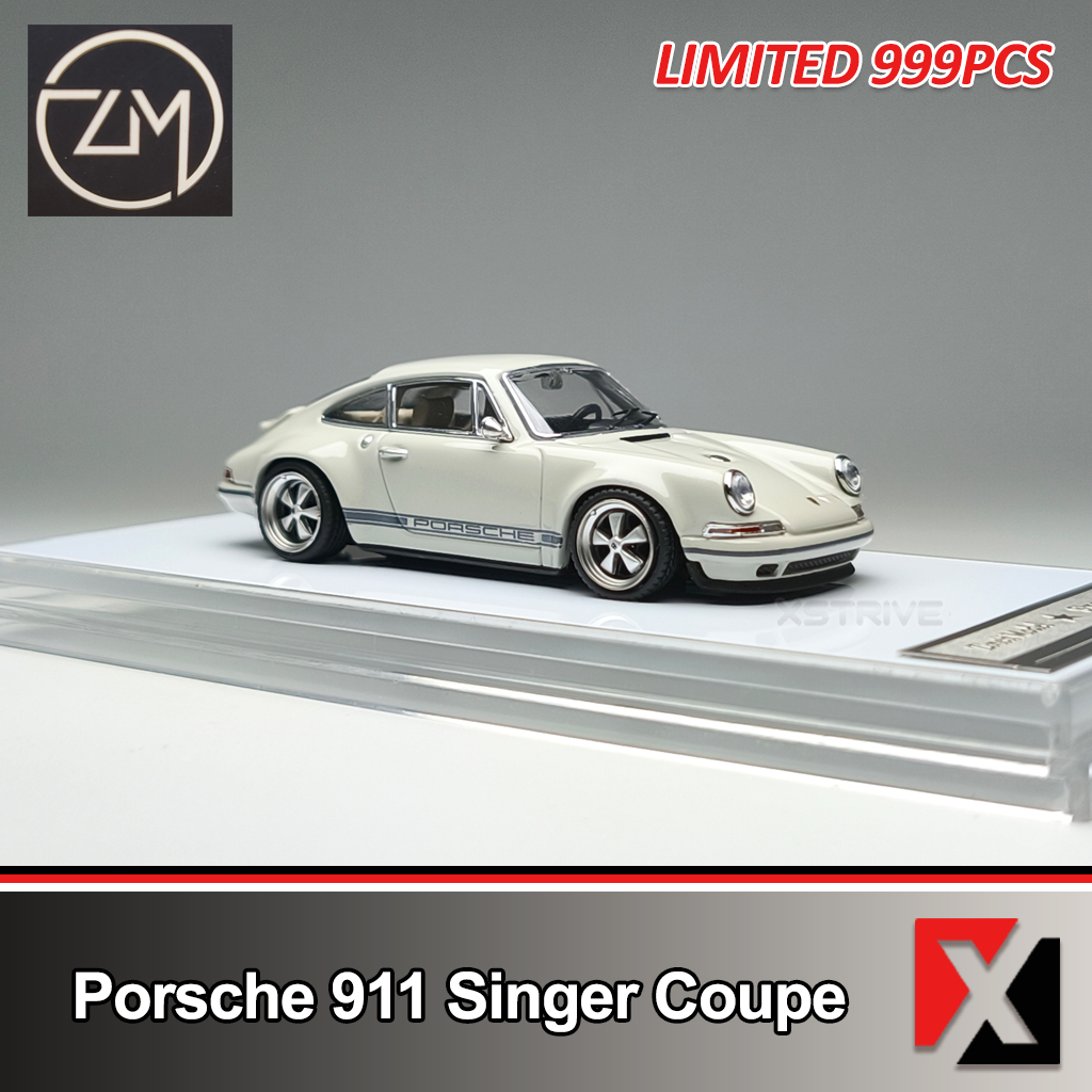Zincit Model 1:64 Porsche 911 Singer Coupe Apricot