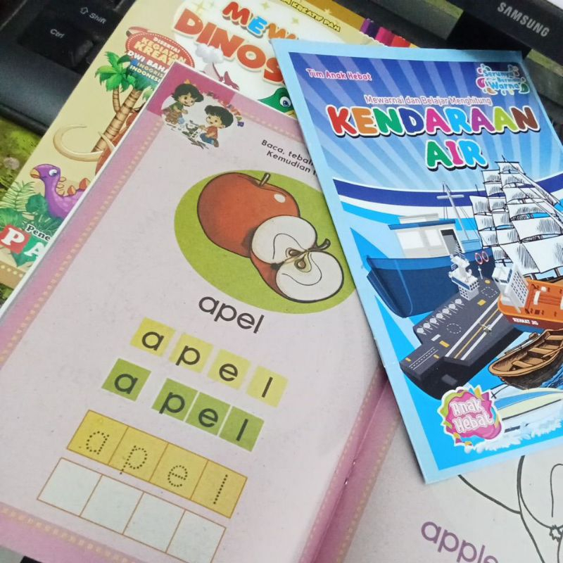 BUKU MEWARNAI ANAK PAUD/TK/SD