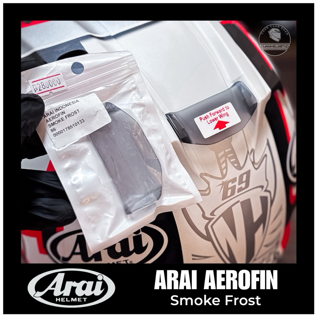Arai Aerofin Wing / Wing Arai RX7X RX7RR5 Genuine Parts & Accesories Original