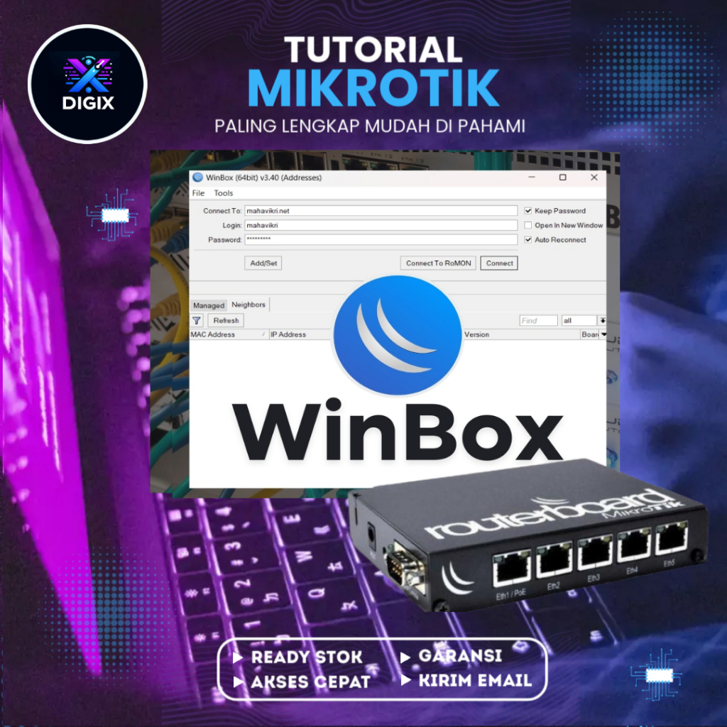 Tutorial Mikrotik Komplit Utk Pemula