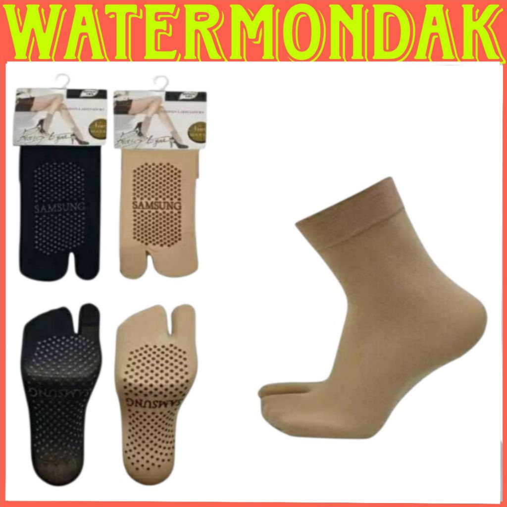 Kaos Kaki Jempol Anti Slip / Kaos Kaki Jempol Wanita / Bahan Tebal