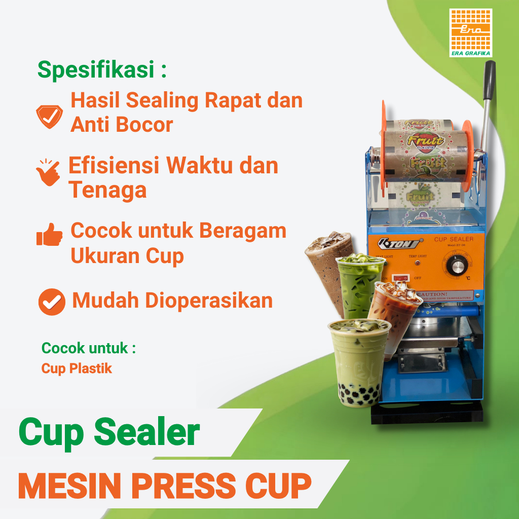 ALAT SEALER CUP | MESIN CUP SEALER ORIGINAL