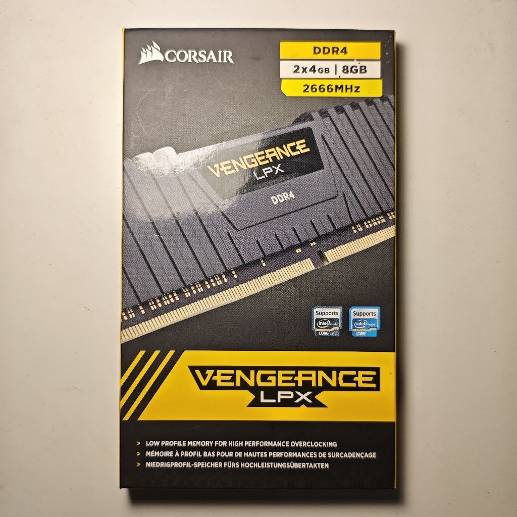 RAM Corsair Vengeance LPX 8GB (2x4GB) DDR4 RAM 2666MHz Second