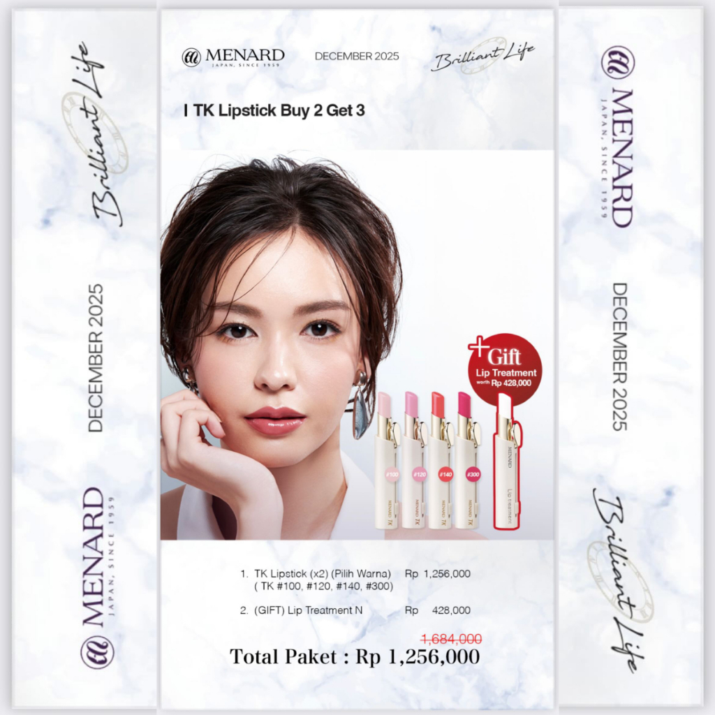 MENARD One Touch Lipstick TK 3.2g