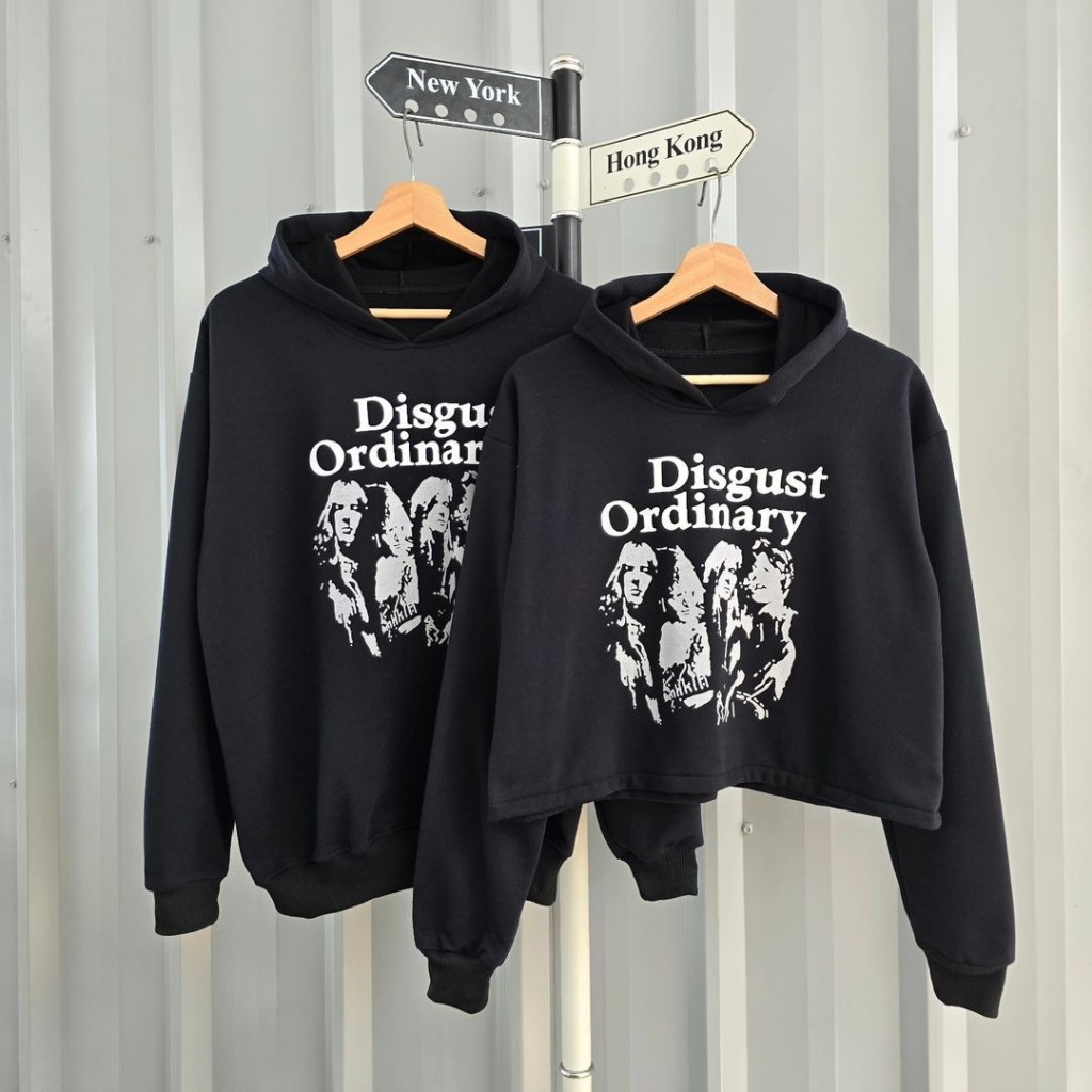 Jaket Couple Crope hoodie - Hoodie Couple Terbaru Kekinian – Jaket Unisex Pria & Wanita