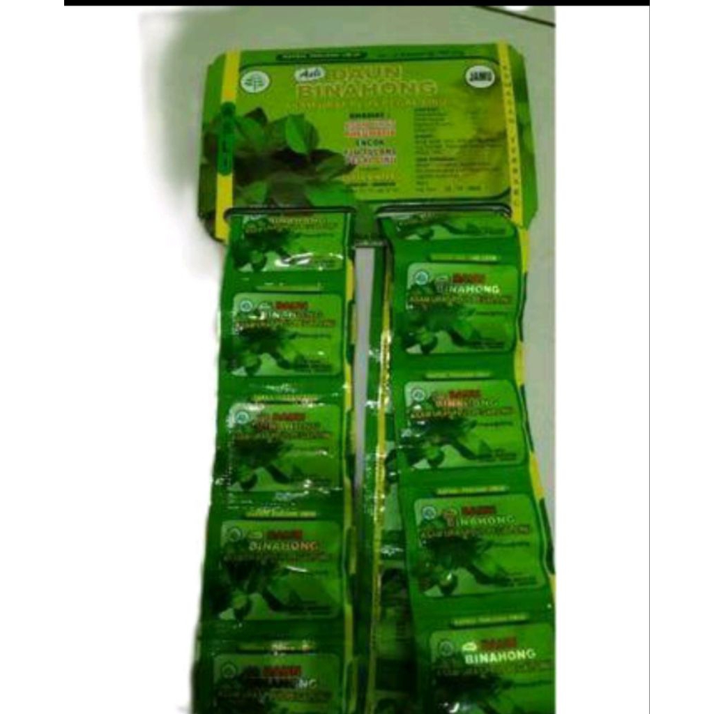 KAPSUL DAUN BINAHONG RENCENG ORI