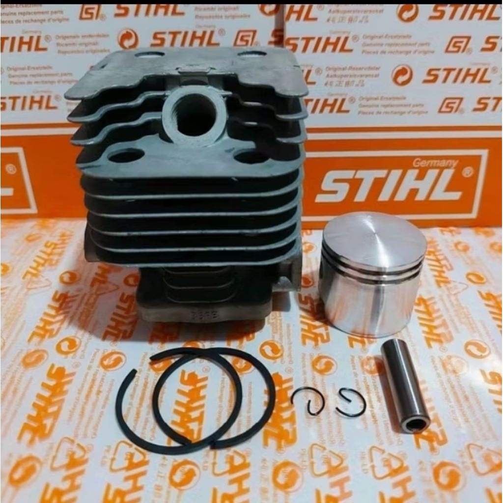 FR3001 -BLOK/CILINDER BLOK KOMPLIT SEHER MESIN POTONG RUMPUT GENDONG 2tak ORIGINAL STIHL