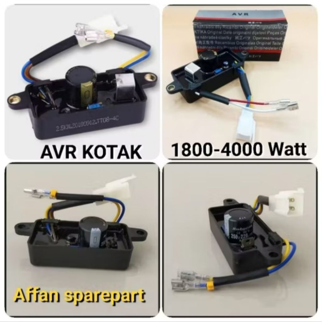 AVR KOTAK KELISTRIKAN GENSET 1800 WATT - 4000 WATT