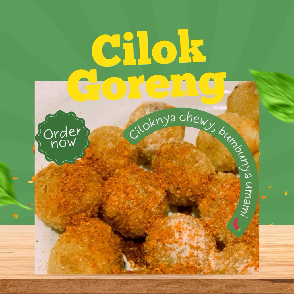 Frozen cilok goreng (gajih/ cincang ayam/ mix)