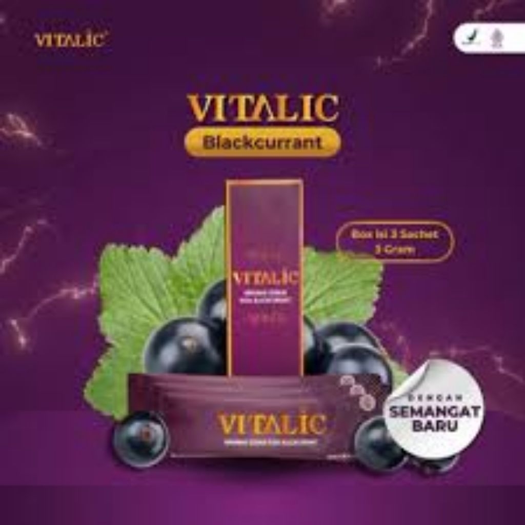 Vitalic Sachet - Minuman Herbal Penambah Stamina Pria