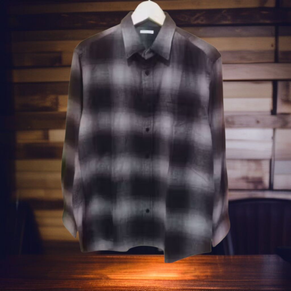 flanel GU Uniqlo veterano size XL