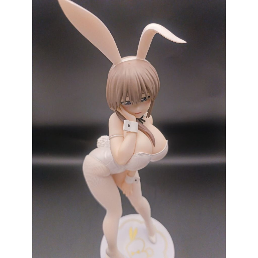 Bicute Bunnies Figure Tzuki Uzaki White Pearl Bunny (29cm) By Furyu