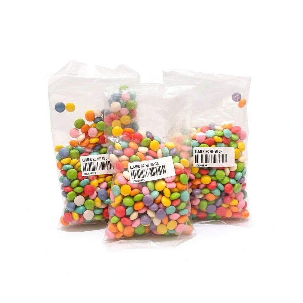Coklat Chip Elmer Rainbow 50 Gram / Choco Chip Rainbow Elmer 50 Gram