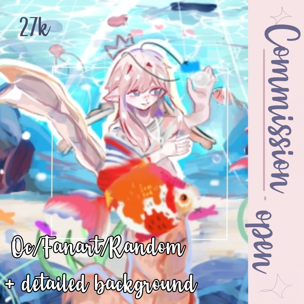 [OPEN COMMISSION] Art commission custom