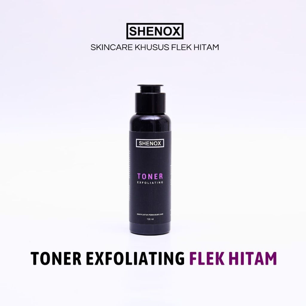 Shenox Skincare Toner Flek Exfoliating Pengelupasan Flek Hitam Bpom