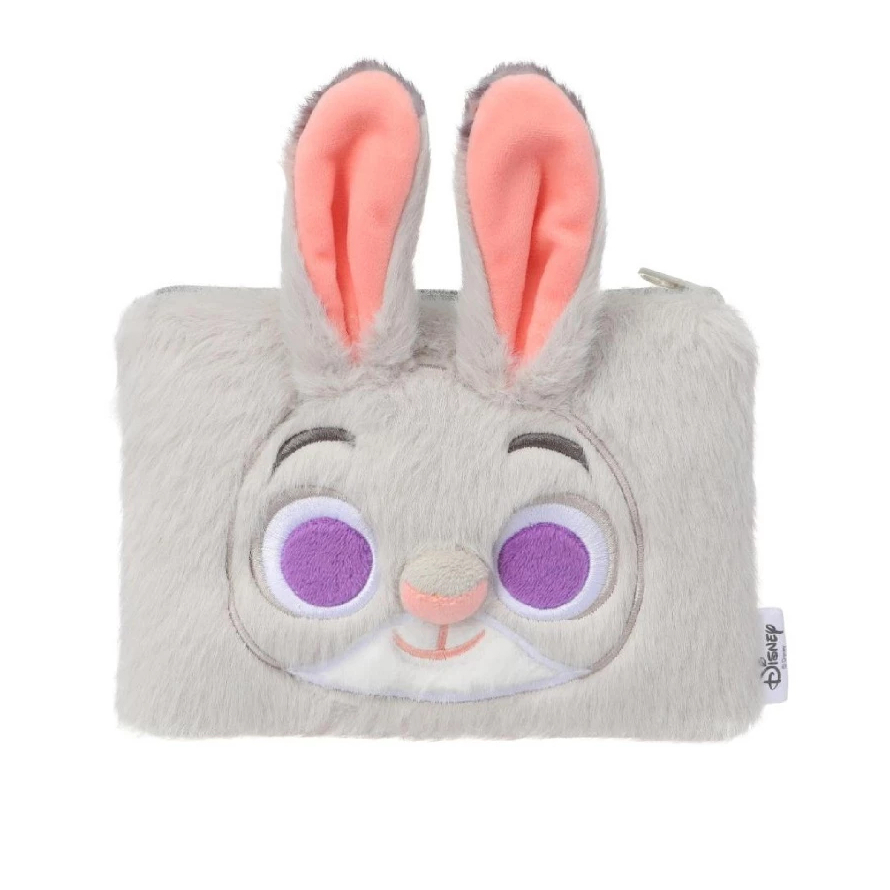 Disney Zootopia Karakter Judy Collection Plush Coin Purse Dompet Koin Pouch Serbaguna Karakter Zooto