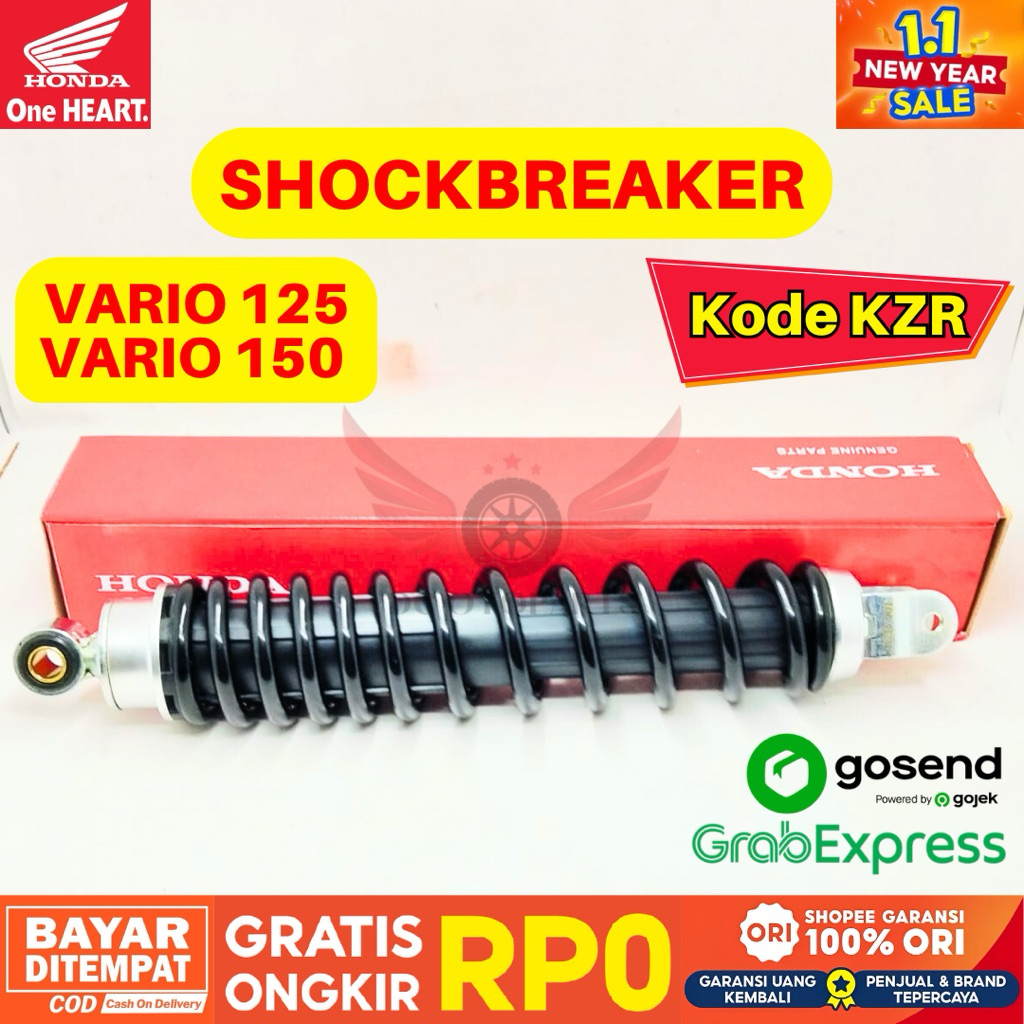 KZR SHOCKBREAKER VARIO TECHNO 125 ORIGINAL AHM HONDA, SHOCKBREAKER ORIGINAL HONDA VARIO TECHNO 125, 