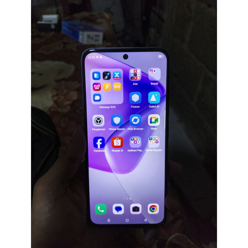 Infinix Hot pro second - Desain Tipis, Layar amoled, Baterai Besar