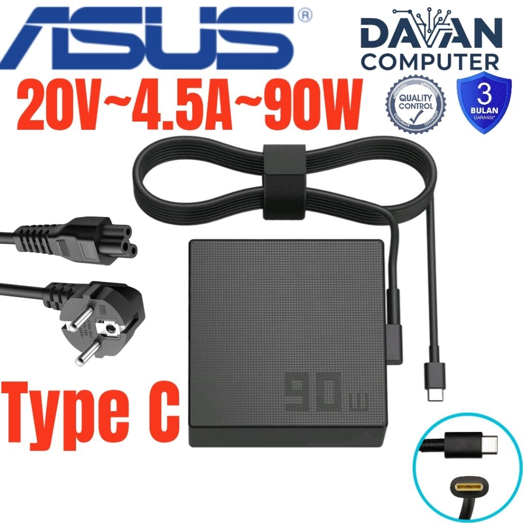 Adaptor charger laptop ASUS Vivobook S 14 14X 15 16X OLED ||Asus Zenbook 14X || ExpertBook B5 B3 Fli