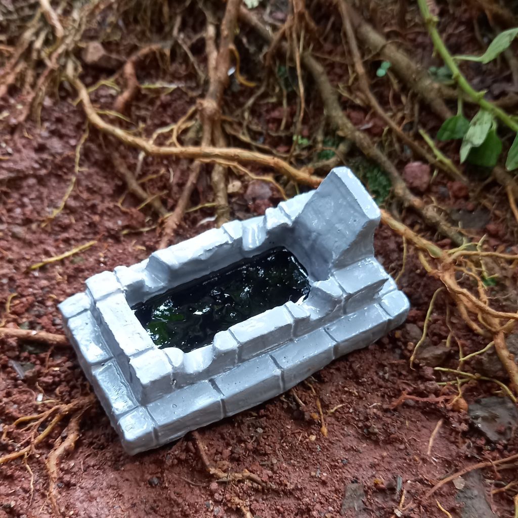 Asbak bentuk kuburan,makam,unik dan aesthetic