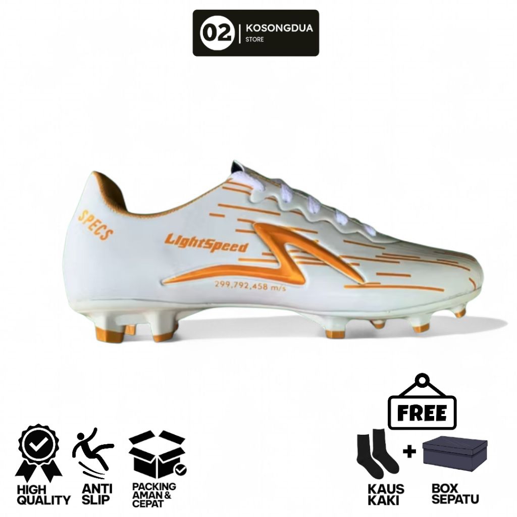 TERBARU Sepatu bola SPECS LIGHT SPEED REBORN GRADE ORIGINAL