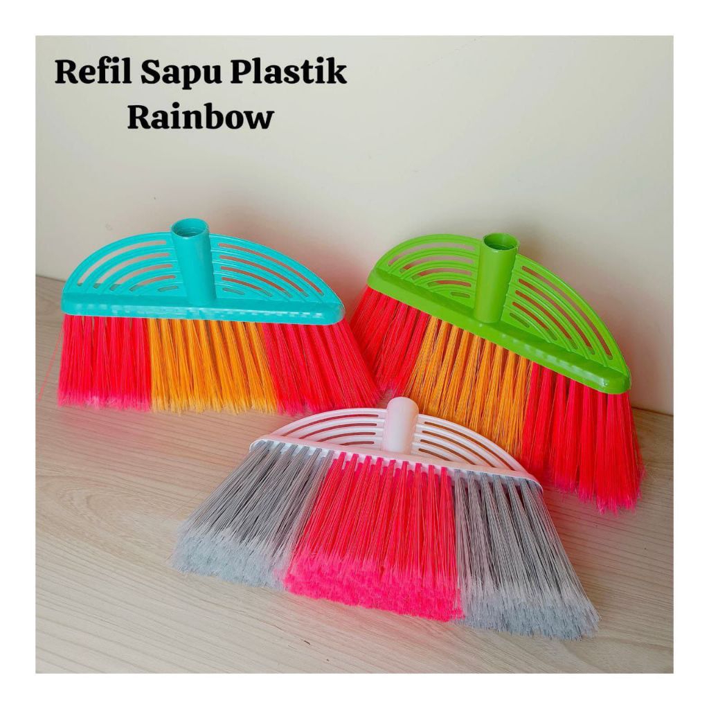 REFILL SAPU PLASTIK (HANYA SAPU TIDAK TERMASUK GAGANG)