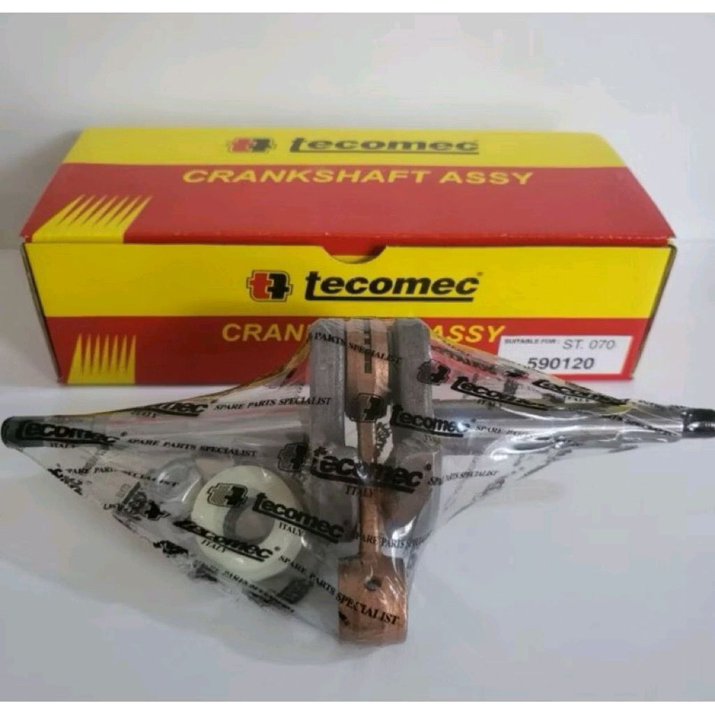 CRANKSHAFT 070 TECOMEC AS KRUK CHAINSAW BESAR 070 TECOMEC ORIGINAL