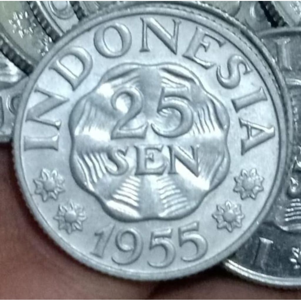 Koin Mahar 10 Sen Tahun 1951-1957 Koleksi Coin Bekas Lama Antik Kuno Jadul Langka Mancanegara