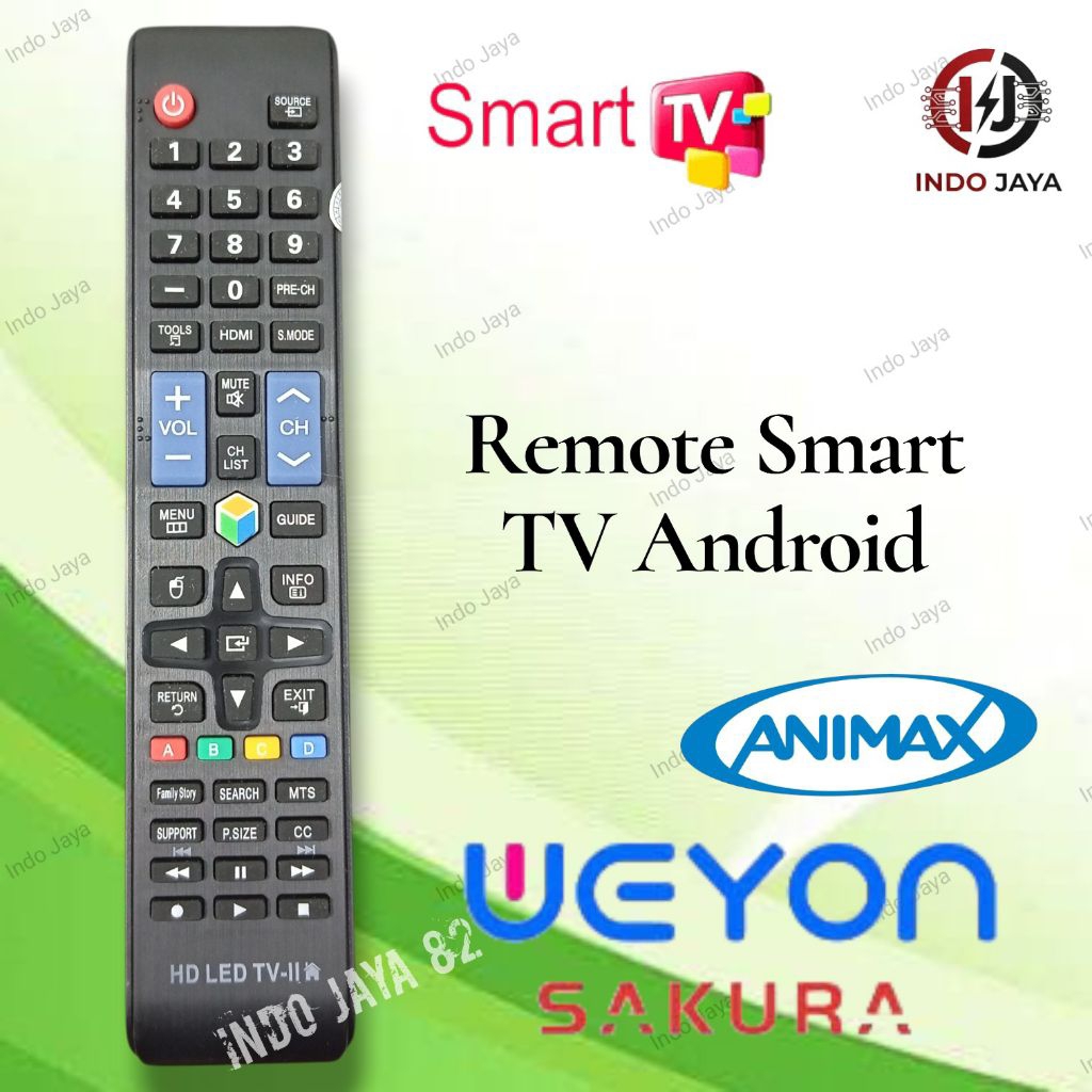 Remote Smart TV Weyon Android Smart TV Sakura Android Animax Smart TV