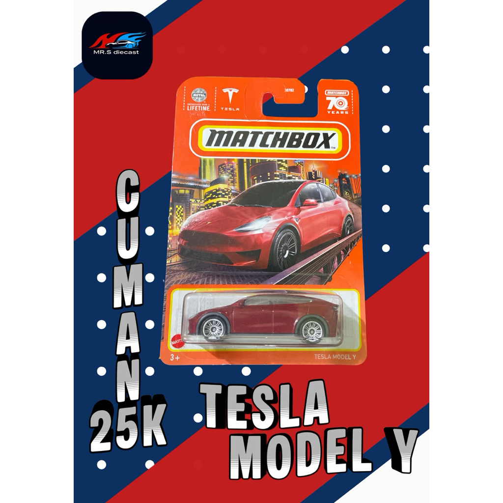 MATCHBOX TESLA MODEL Y - MATCHBOX