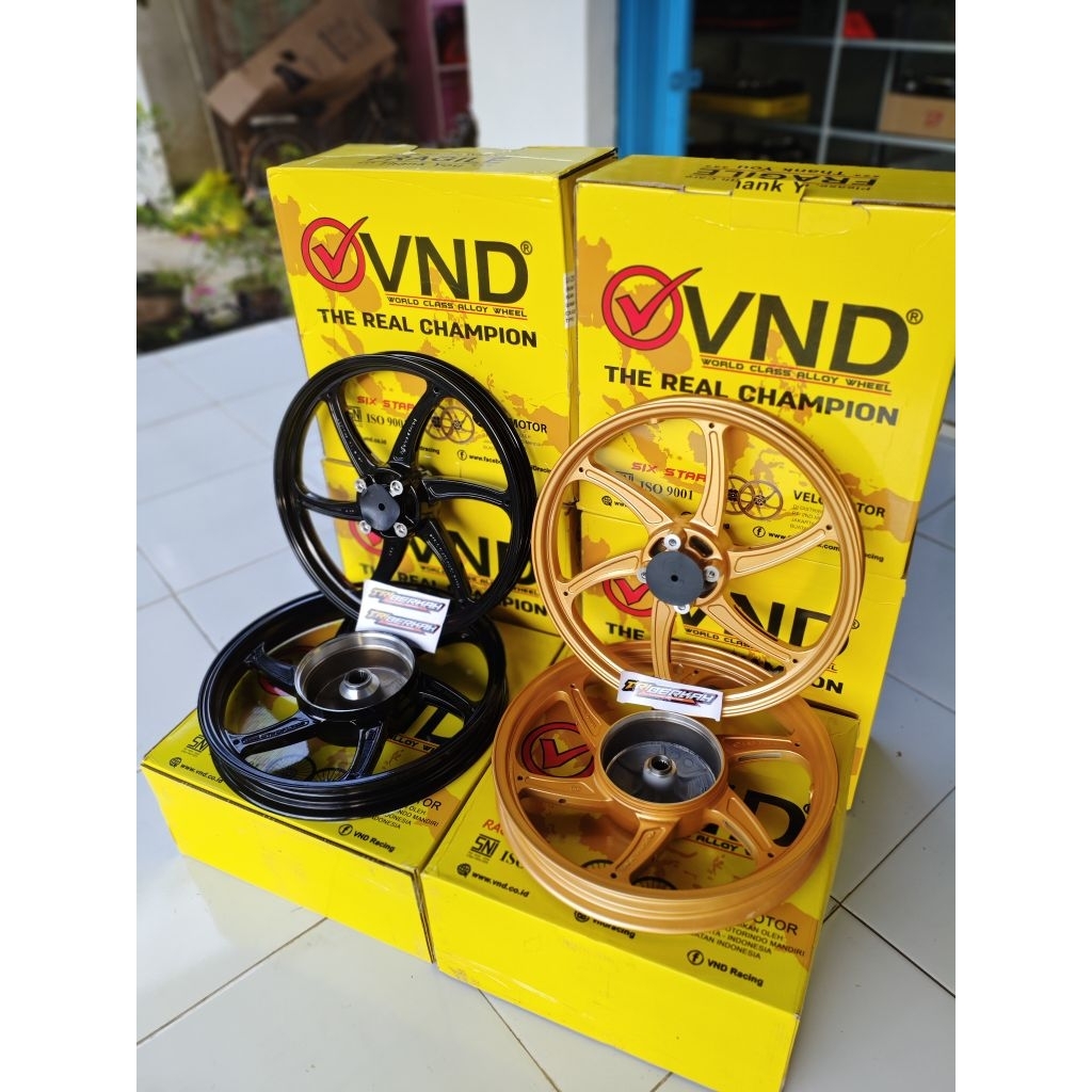 Velg VND Six Star V1 vario 125/ Vario 150/ Vario 160 CBS velg racing vnd six star vario125/ vario150