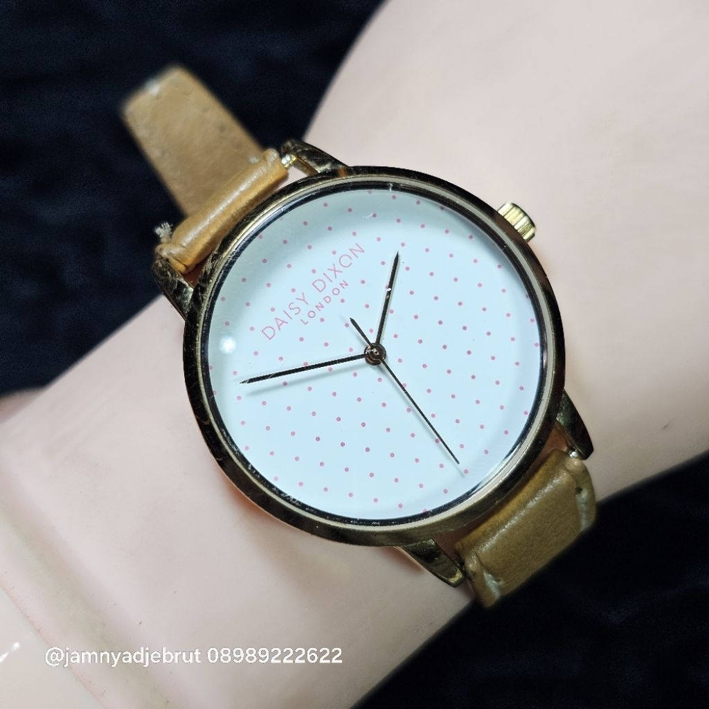 Jam Daisy Dixon London DD008PRG Gold White Ladies Bekas